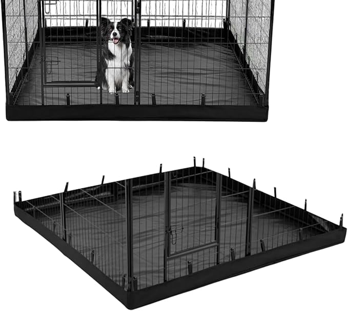 Cat Litter Training Pad - 460g Puppy Training Mats, Washable Dog Whelping Pad, Indoor Cat Fence Mat | Oxford Cloth Waterproof Mat for Puppy Pee, Playpen, Sofa, Bed, Car Trunk, and Home Use