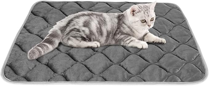 Self-Warming Cat Bed and Heating Mat - Thermal Pet Bed for Dogs and Cats - Crate Pad