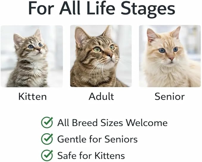 Tuna Cat Treats Crunchy Soft Filled Bites - Training Treats for Indoor Cats Kittens - Low Calorie Cat Snacks No Artificial Flavors Made in USA - 9 oz Total (Packaging May Vary)