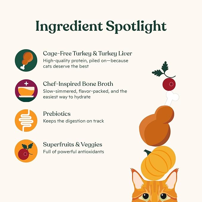Made by Nacho Turkey & Turkey Liver Recipe Grain-Free Minced Wet Cat Food, 5.5-oz can, Case of 24