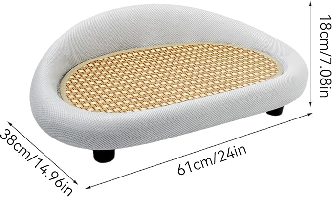 Cat Scratching Pad, Cat Scratch Boards for Indoor Cats, 2 in 1 Cat Scratching Board & Lounge Bed, Cat Scratcher for Indoor Furniture Protectors, Pet Supplies