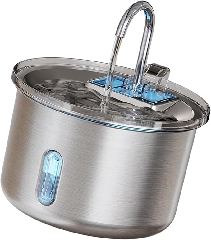 Drinking Fountain Pet Water Dispenser Automatic Watering Feeders Quiet Cats Bowl for Multiple Pet Quiet Automatic Drinking Fountain for Multiple