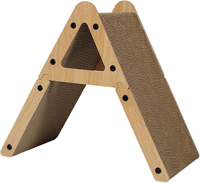 Baoblaze Vertical Cat Scratcher Cat Scratching Bed Corrugated Paper Furniture Protector Cardboard Suitable for Indoor Cats Kittens