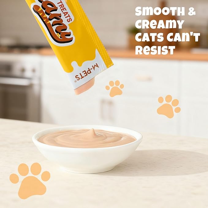 Triple Meat Protein Lickable Cat Treat – 20 Tubes Pack of Healthy Squeeze Up Creamy Snacks with Functional Nutrients for Hydration, Digestive & Coat Health – Grain Free, High Protein, Chicken Flavor