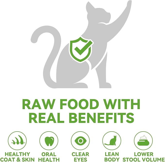 OPET Freeze Dried Cat Treats - Single Ingredient High Protein Pet Food, Healthy Training Snacks, Freeze Dried Duck Food Toppers for Cats and Dogs, Grain Free (Duck, 4 Pack)