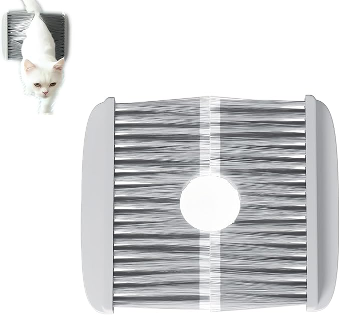 The Cat Litter Box Hair Removal Filter Door∣Floating Hair Removal Cat Litter Box∣Automatically removes Loose Hair to Prevent tangling