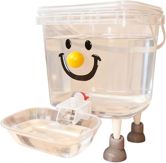 Automatic Waterer for Dog Cats Large Capacity Water Dispenser for Camping Trip Indoor Outdoor Watering Supply Pet Water Bowl