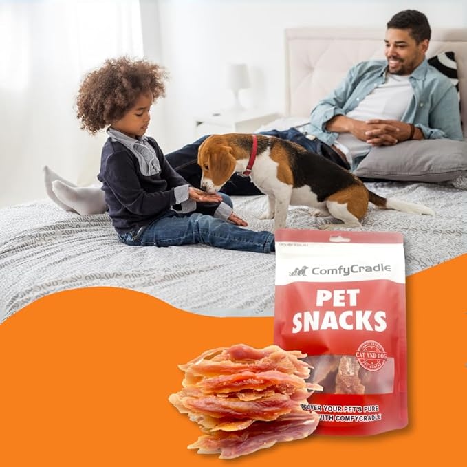Creamy Duck & Milk Jerky, Irresistible Novel Protein Dog Treats, Calcium-Rich Tender Chews for Strong Bones & Sensitive Dogs (Duck,3 Pack x 10.58 Ounce(Pack of 3))