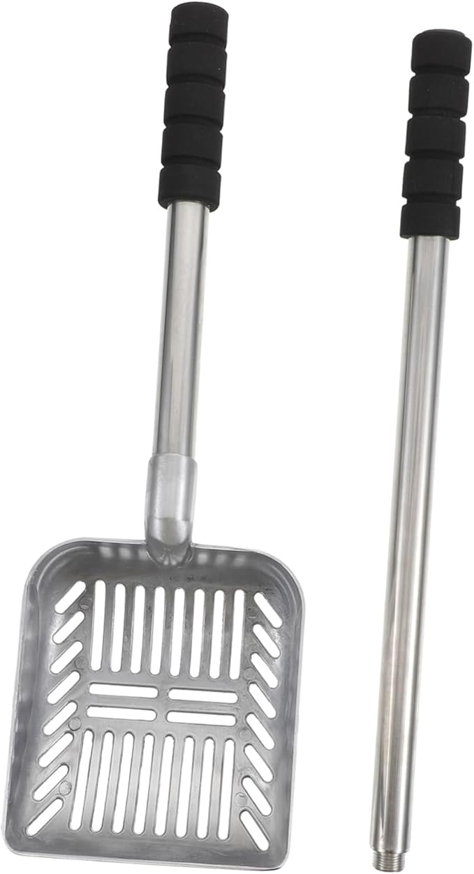 Handle Cat Litter Scooper Cleaning Tool for Effortless Pet Waste Removal for Cats and Dogs Easy to Filter