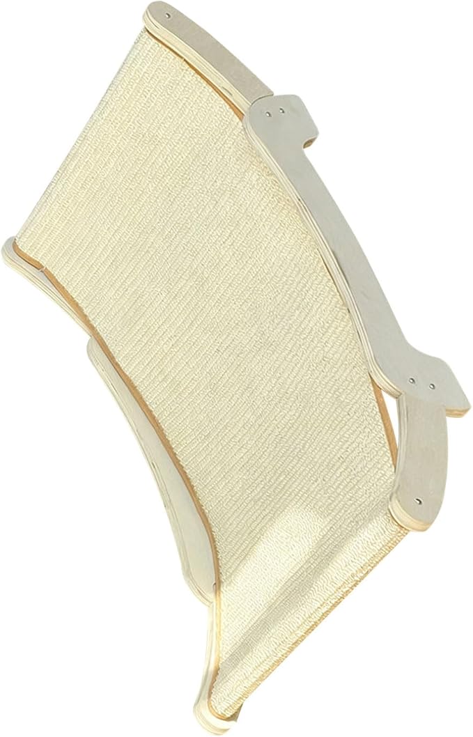 Combined Board and Sleeping Bed Reinforced Sisal Fiber Hardwood Base Spacious Design Home Furniture Protector