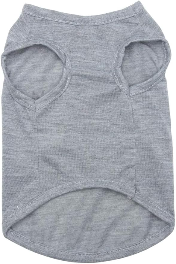 Oasis Plus Mommy's Boy Gray Pet T-Shirt Vest Outfits Clothes for X-Large Female Male Dog Cat Rabbit