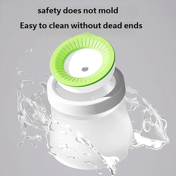 Floating Pet Water Bowl Prevents Wet Mouth for Cats Dogs, Nonslip Base Easy Assembly Pet Drinking Bowl