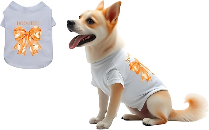 Luxury Designer Dog T Shirt – Trendy Puppy Clothes for Small Dogs, Fashion Pet Tee for French Bulldogs & Chihuahuas, Everything Chic Dog Apparel