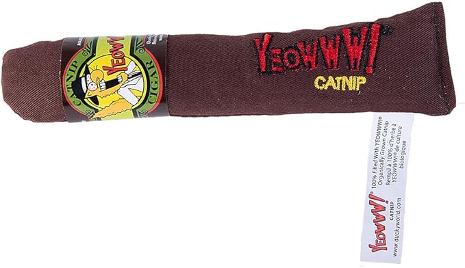 Yeowww Cigar Catnip Toy, Singles