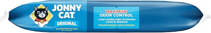 Jonny Cat Original Maximum Odor Control Scented Clay Cat Litter Bag, 20-Pound