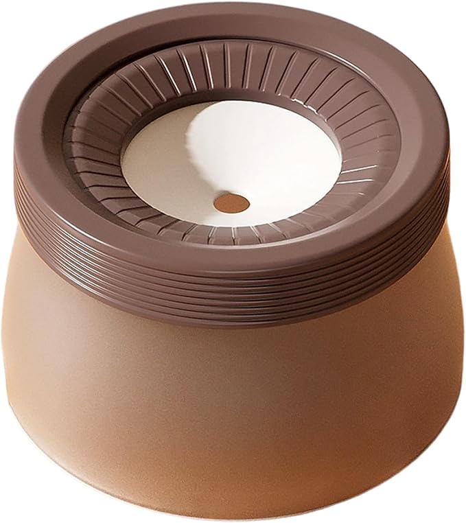 Floating Pet Water Bowl Prevents Wet Mouth for Cats Dogs, Nonslip Base Easy Assembly Pet Drinking Bowl