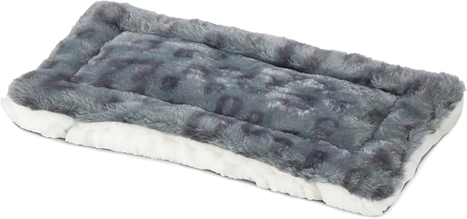 MidWest Homes for Pets Reversible Pet Bed; Machine Washable; Great for Small Dog Breeds; Spotted Gray; 22"; 40222-FVGYS
