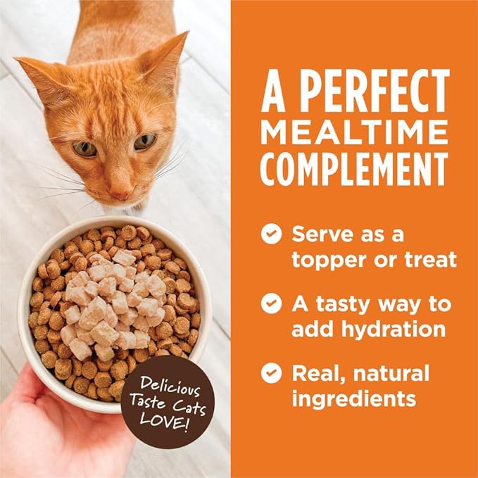 Instinct Healthy Cravings Natural Wet Cat Food Topper, Grain Free Recipe - Real Duck, 3 oz. Pouches (Pack of 24)