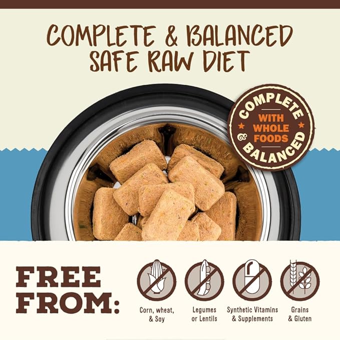 Primal Freeze Dried Raw Cat Food Nuggets Rabbit, Complete & Balanced Meal or Topper, Premium, Healthy, Grain Free, High Protein Raw Cat Food with Probiotics (5.5 oz)