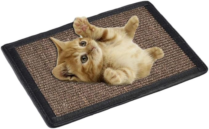 Cat Scratch Board Cat Scratch Board Sisal Furniture Bed Mattress Protector Table Chair Sofa Legs Mat Cat Kitten Scratching Toy Scratcher 1Pcs Carpet