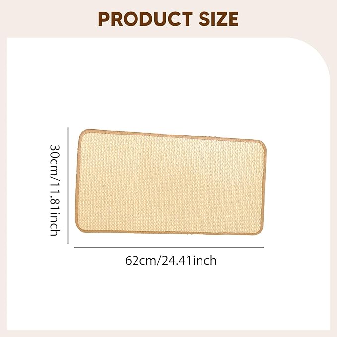 Cat Scratcher Bed Cat Scratching Board Climbing Tower Furniture Protector Vertical Wooden Structure Multifunctional Use Suitable for Pet Supplies, Replacement pad
