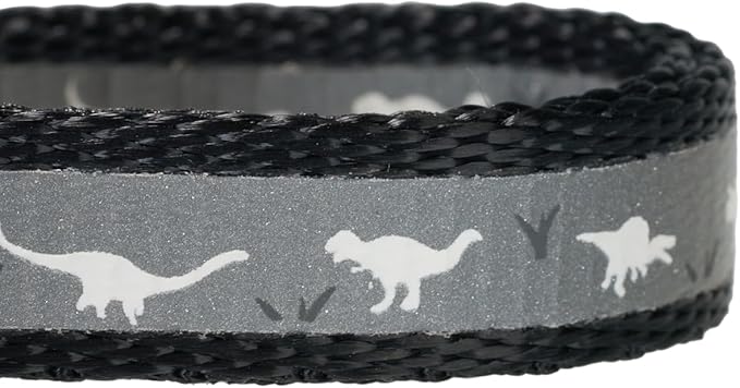 Reflective Cat Collar Safety Breakaway Nylon Kitten Collars with Bell for Male Boy Girl Cats,Black
