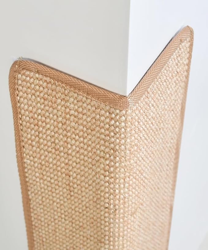 Plus Size Cat Scratching Mat Pastable Natural Sisal Pad Grinding Claws Mat and Anti-Slip Carpet for Cat Grinding Claws and Furniture Protecting Carpet Sofas (50 * 80cm)