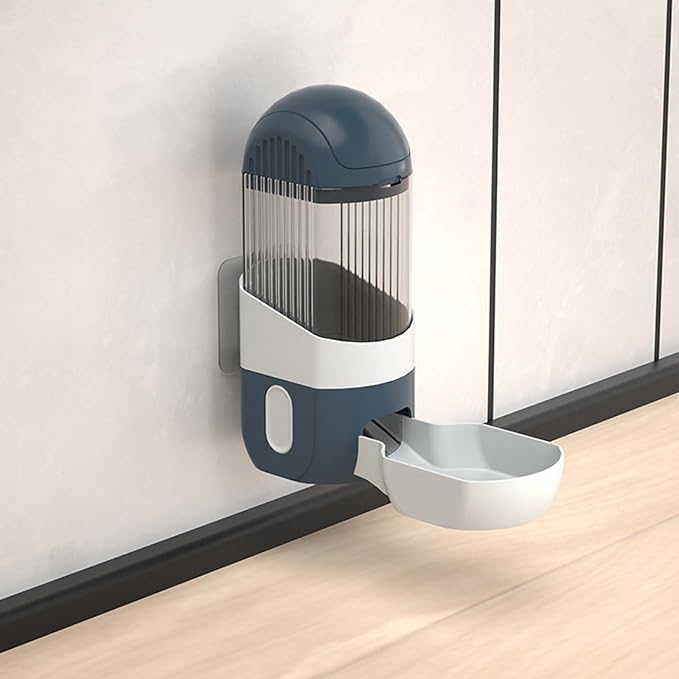 Water Feeder Automatic and Dispenser Feeding Watering Pet Cage Mount Automatic Pet Feeder for Cats