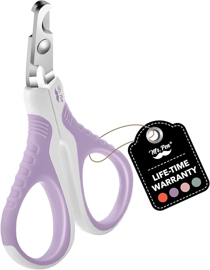 Mr. Pen- Cat Nail Clipper, Stainless Steel, Professional Sharp Cat Claw Trimmer for Small and Medium Cats, Pet Nail Clipper with Sturdy Non Slip Handle