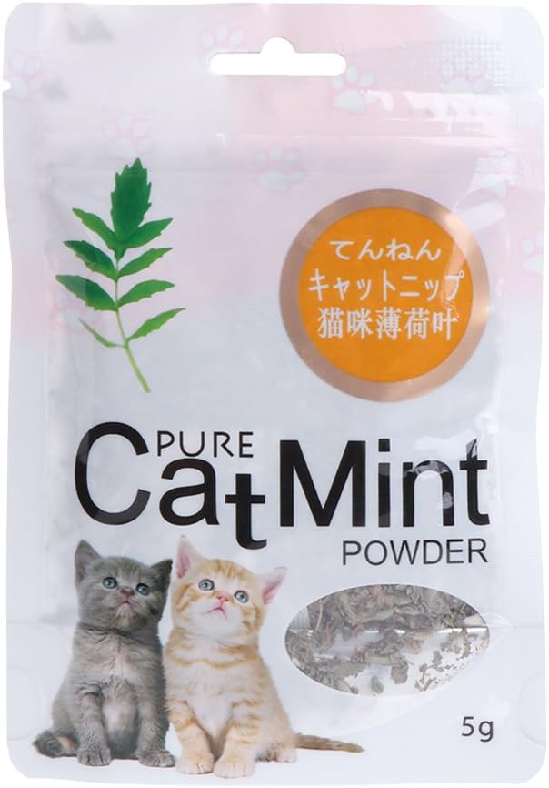 XISAOK Premium Cats Treats Treats Mints Powder Pack of / 0.18 OZ Beds for Outdoor for Large