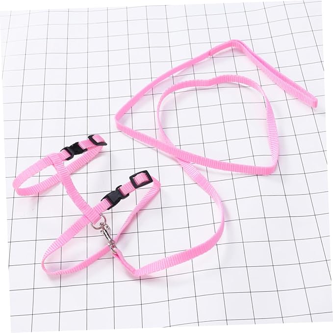 MERRYHAPY Cat Harness Extra Nylon Strap Traction Rope Collar Leash Pet Supplies Pet Accessories Perfect for Travel