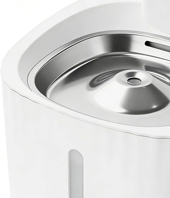 Water Fountains for Cats Indoor, Dog Water Dispenser Drinking Feeder - 3000ml Automatic Wireless Silent, for Puppy Kitten Watering Feeding Household Apartment Outdoor