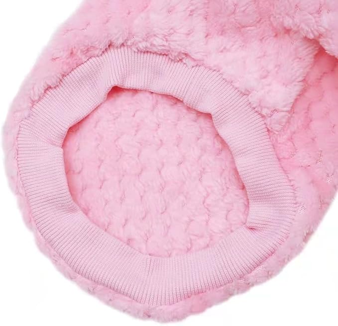 Dog Sweater, Sweaters for Small Dogs, 2, 3 Pack Warm Soft Pet Clothes for Puppy, Medium Large Cat, Dogs Girl or Boy, Dog Shirt for Winter Christmas (Pink+Purple+Red, Small)
