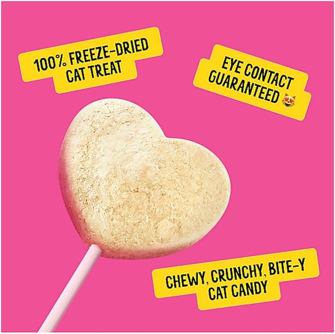 Bonkers Cat Treats, Seafood Flavor, Crunchy Outer Gooey Inner, 3 oz Bag with Tuna Purrpop
