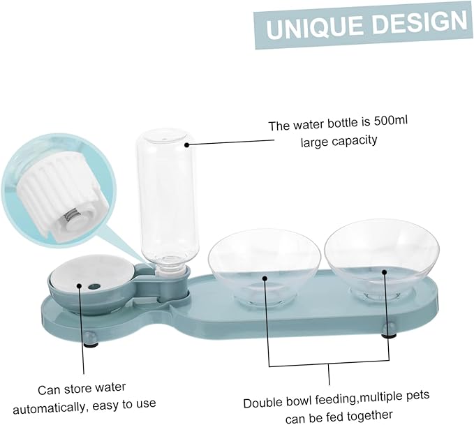 Cat Feeding Watering Supplies Automatic Cat Feeder Pet Water Bottle Pet Supplies