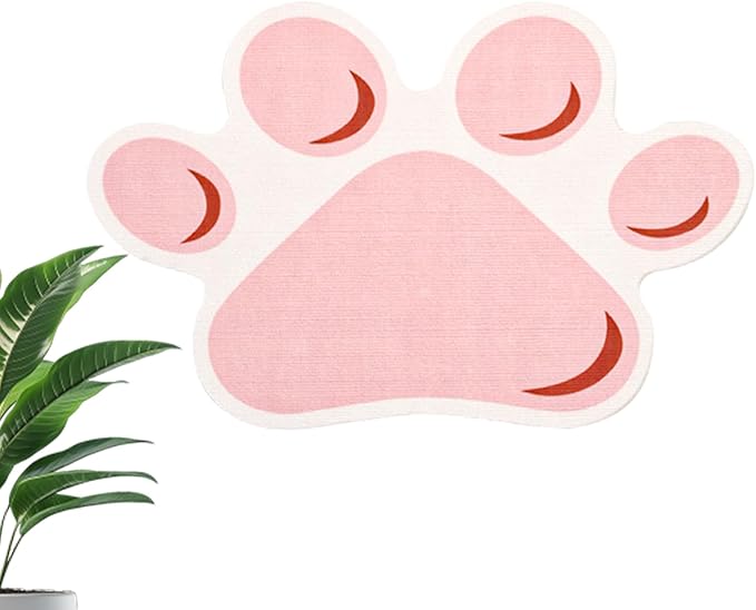 Cat Wall Scratcher | Self-Adhesive Flexible Funny - Cat Scratch Pad Cute Wall Decor | for Climbing Indoor Pet Couch Bed Carpet Door Floor Home Decor Protection