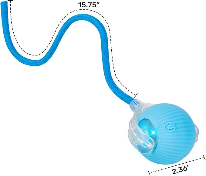 Cat Toy, Electric Interactive Toys for Indoor Cats, Blue