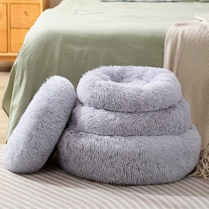 Tiny Cat Bed Kitten Bed Bunny Bed Ultra Soft Cushion Dog Bed Non Slip Bottom Puppy Bed for Baby Kittens Indoor Use for 3KG