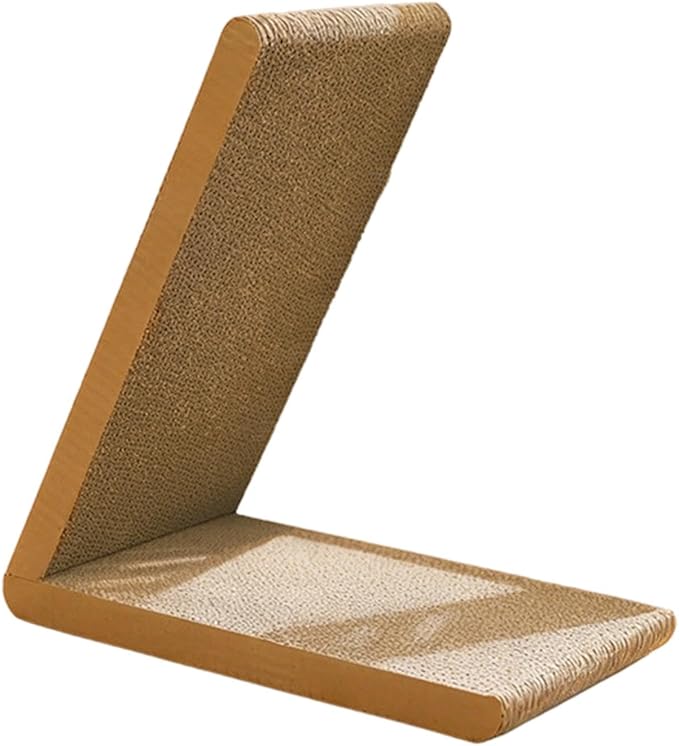 Gralara Cat Scratcher Bed Scratch Pad for Indoor Corrugated Cardboard Pet Supplies Furniture Protector for Kitty Playing Scratching, Replacement core