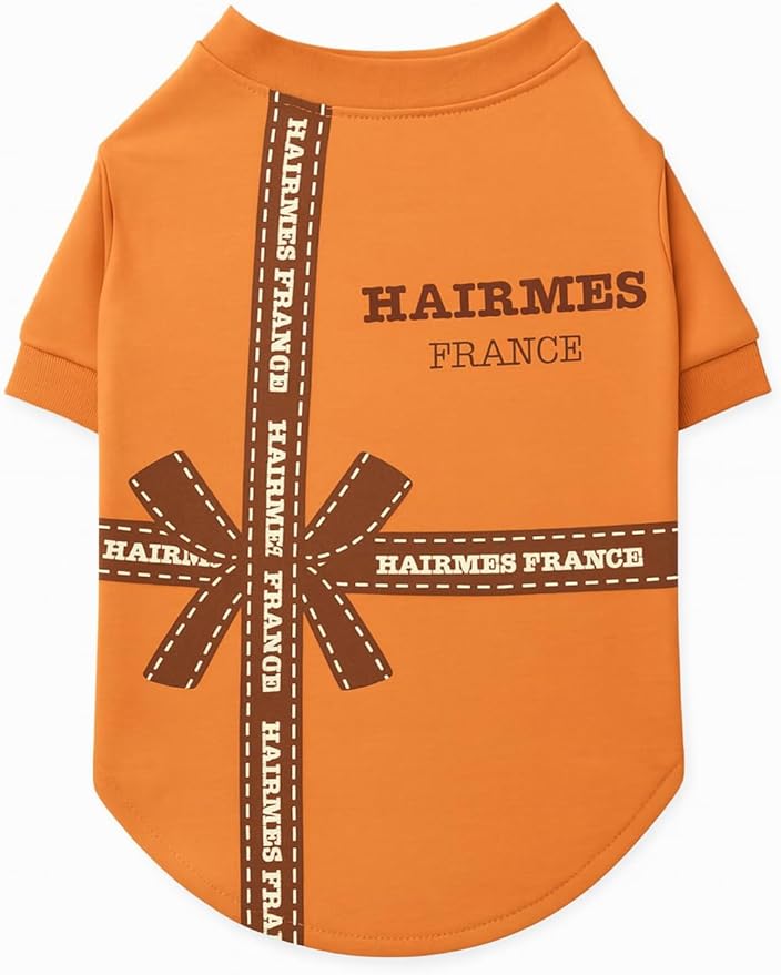 Luxury Designer Dog T Shirt – Trendy Puppy Clothes for Small Dogs, Fashion Pet Tee for French Bulldogs & Chihuahuas, Everything Chic Dog Apparel
