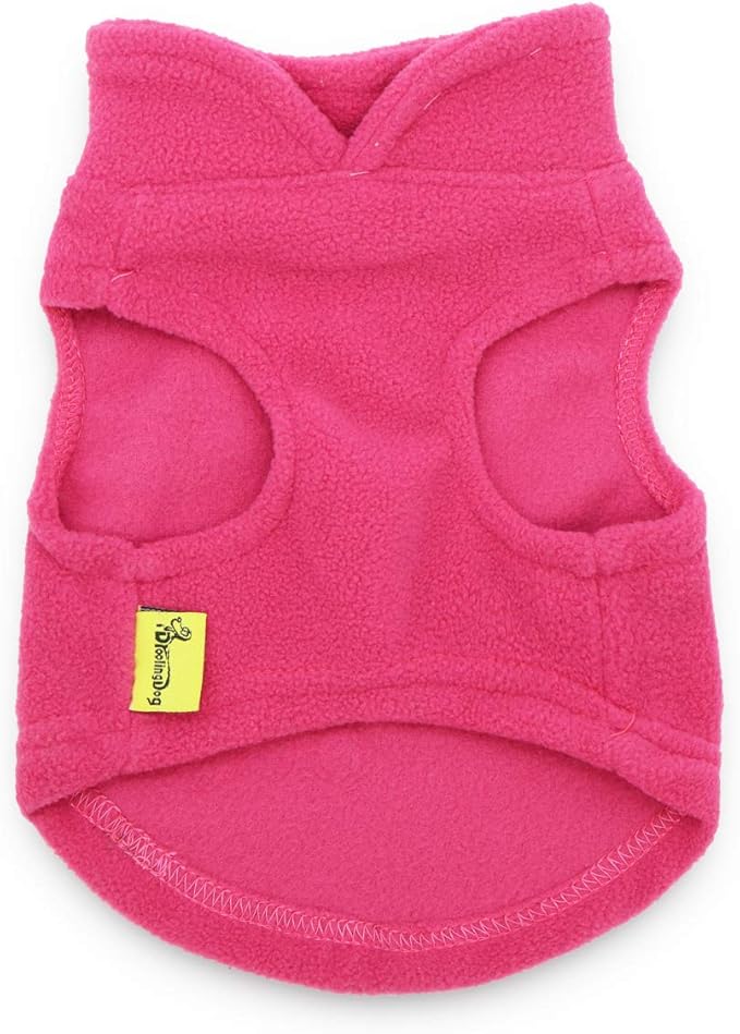 Small Dog Sweaters Chihuahua Sweater Fleece Vest for Small Dogs Coat, Small, Rose