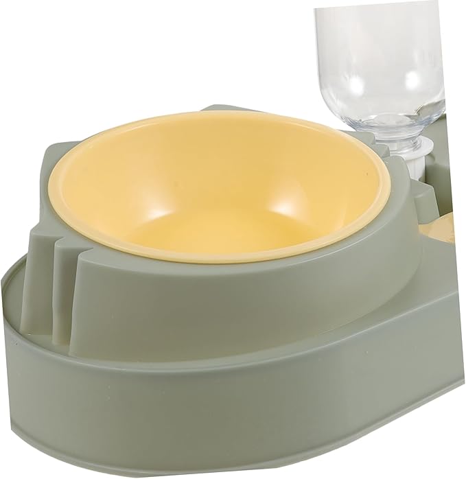 Automatic Pet Feeder Dog Food Dispenser Portable Water Bowl Bite-Resistant Compact Style