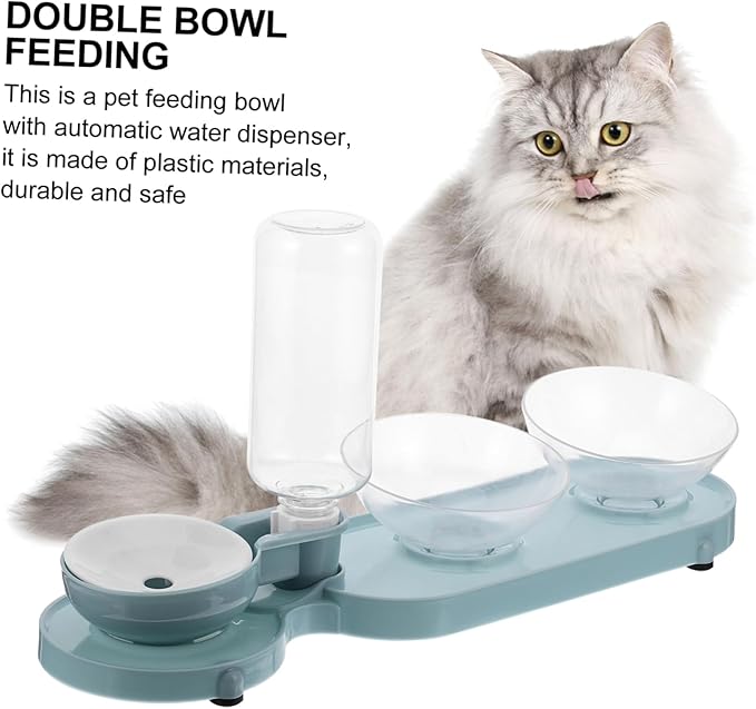 Cat Feeding Watering Supplies Automatic Cat Feeder Pet Water Bottle Pet Supplies