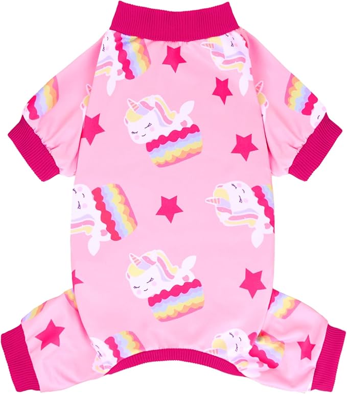 XPUDAC Dog Pajamas Soft Stretchy Dog Clothes for Large Dogs Pet Jumpsuit Cat Apparel-3XL