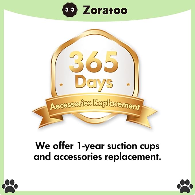 Zoratoo 2PC Cat Window Perch with Bolster Foldable Cat Hammock Cushion Bed for Window with Metal Frame, Large Suction Cups Cordless Window Resting Seat for Indoor Cats (Cushion Bed, 2PC)