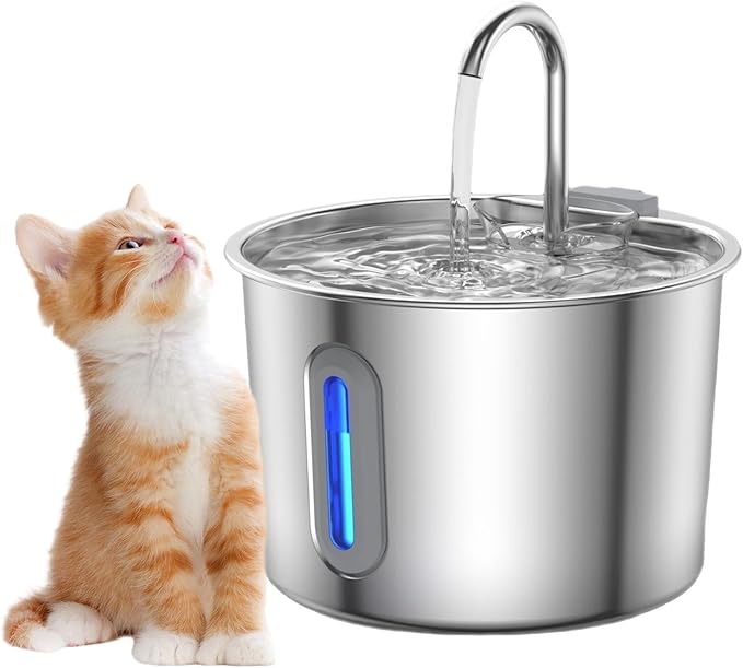 Drinking Fountain Pet Water Dispenser Automatic Watering Feeders Cats Bowl for Automatic Cats Drinking Fountain