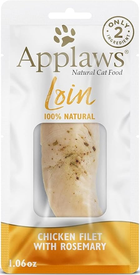 Aurora Pet Variety Pack (10) Applaws Loin Grain-Free Cat Treats (1.06-oz Each) with AuroraPet Wipes