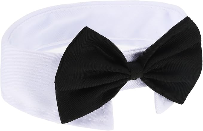Shappy 3 Pieces Adjustable Pets Dog Cat Bow Tie Pet Costume Necktie Collar for Small Dogs Puppy Grooming Accessories (S)