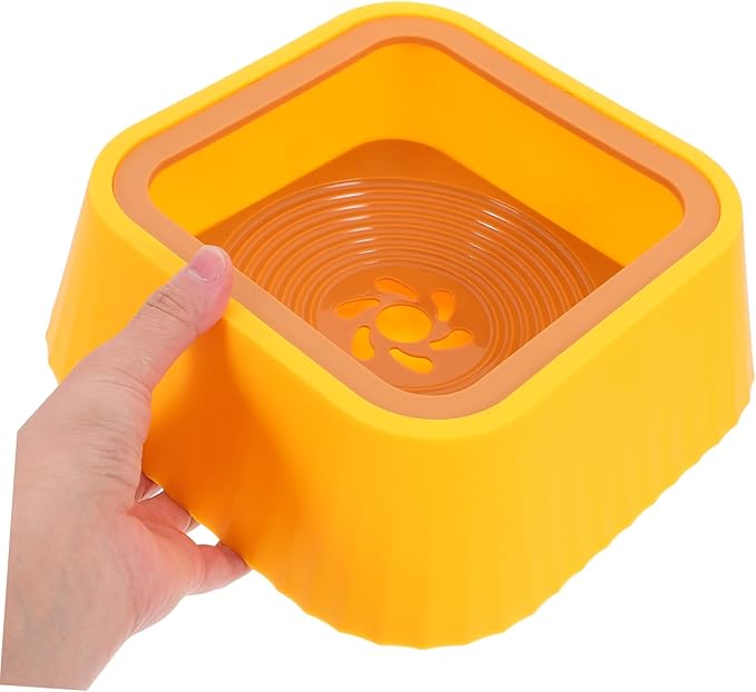BESPORTBLE Pet Water Bowl with Floating Mechanism Durable Design for Cats and Small Dogs No-Spill Water Feeder Keeps Pets Mouth Dry and Area Clean