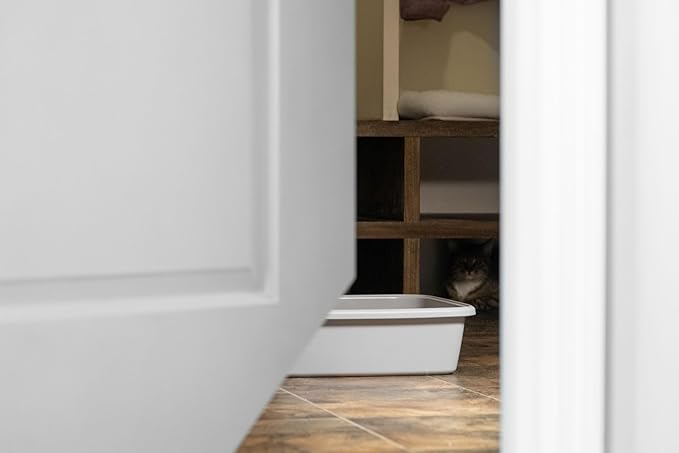 Kitty Korner Cat Door (Lefthand Kit) The Original and Patented - Kitty Korner Slidelock Hinge Designed to Work for Interior Doors. Don't be Fooled by The imitators